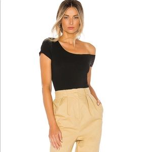 Superdown Black Bodysuit